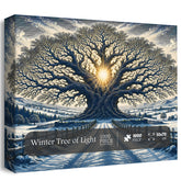 Winter Tree of Light Jigsaw Puzzle 1000 Piece