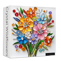Kristall-Wildblumen-Puzzle, 1000 Teile