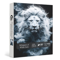 Murmures de puzzles White Lion 1000 pièces