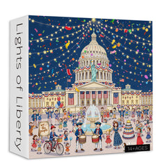 Puzzle de 1000 pièces Feux d'artifice et liberté