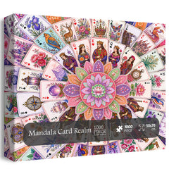 Mandala Card Realm Jigsaw Puzzle 1000 Piece