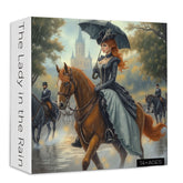 The Lady in the Rain Jigsaw Puzzle 1000 Pieces