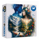 Bloom And Frost Jigsaw Puzzle 1000 Pieces