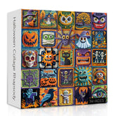 Halloween Collage Rhapsody Jigsaw Puzzle 1000 Pieces