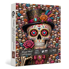 Sugar‑Skull Gentleman Jigsaw Puzzle 1000 Piece