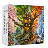 Four Seasons Treehouse Jigsaw Puzzle 1000 Pieces