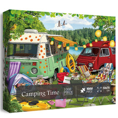Camping Time Jigsaw Puzzle 1000 Pieces