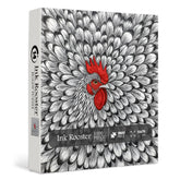 Puzzle de 1000 pièces Coq à l'encre