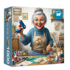 Puzzle Créatif Grand-mère 1000 Pièces