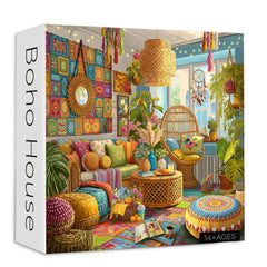 Boho House Jigsaw Puzzle 1000 Pieces