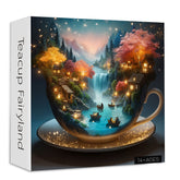 Teacup Fairyland Jigsaw Puzzle 1000 Pieces