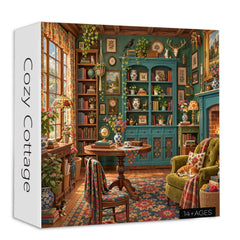 Cozy Cottage Jigsaw Puzzle 1000 Piece