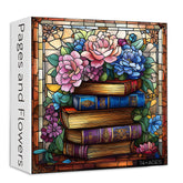 Pages and Flowers Jigsaw Puzzles 1000 Pieces