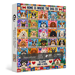 Paws of Love Jigsaw Puzzle 1000 Pieces