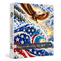 Wave of Freedom & Peace Jigsaw Puzzle 1000 Pieces