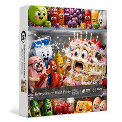 Refrigerator Food Party Jigsaw Puzzle 1000 Pieces