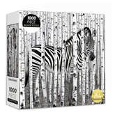 Zebra Forest Jigsaw Puzzle 1000 Pieces