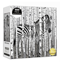 Zebra Forest Puzzle de 1000 pièces