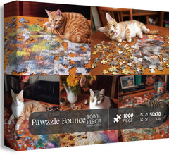 Puzzle Jigsaw Pawzzle Pounce 1000 Pièces