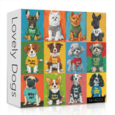 Puzzle de chiens adorables 1000 pièces