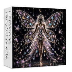 Gemstone Fairy Silhouette Jigsaw Puzzle 1000 Pieces