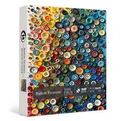 Button Treasure Jigsaw Puzzle 1000 Pieces