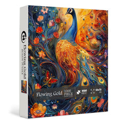 Flowing Gold Jigsaw Puzzle 1000 Pieces