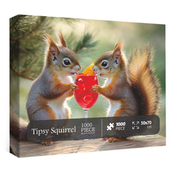 Puzzle de 1000 pièces Tipsy Squirrel