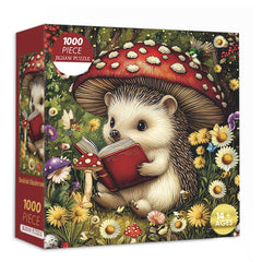 Bookish Mushroom Forest Jigsaw Puzzle 1000 Piece