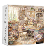 Sewing Cottage Jigsaw Puzzle 1000 Piece