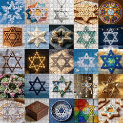Stars of David Collection Jigsaw Puzzle 1000 Pieces