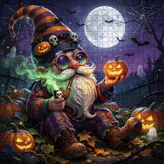 Gnome's Spooky Eve Jigsaw Puzzle 1000 Piece