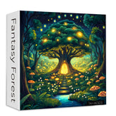 Fantasy-Wald-Puzzle 1000 Teile