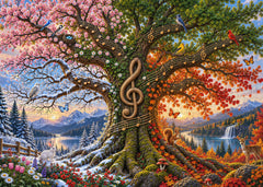 Four Seasons Tree of Life Jigsaw Puzzle 1000 Piece