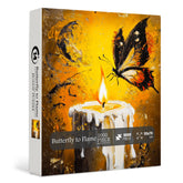 Schmetterling bis Flamme Puzzle 1000 Teile