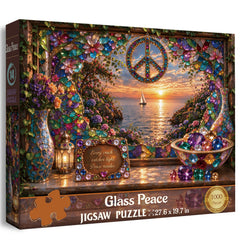 Glass Peace Jigsaw Puzzle 1000 Pieces