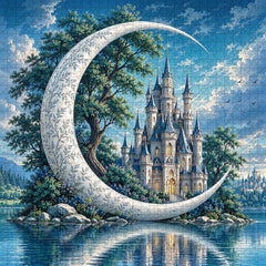 Crescent Castle Jigsaw Puzzle 1000 Piece