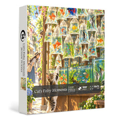 Cat's Fishy Moments Jigsaw Puzzle 1000 Pieces