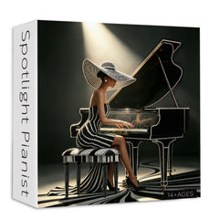 Spotlight Pianist Jigsaw Puzzle 1000 Piece