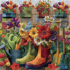 Garden Boots Jigsaw Puzzle 1000 Piece