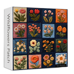 Wildflowers Patch Puzzle 1000 Teile