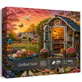Quilled Yard Jigsaw Puzzle 1000 Piece