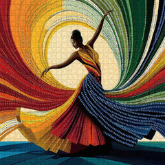 Dancing Girl Jigsaw Puzzle 1000 Pieces