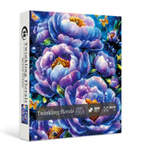 Puzzle „Funkelnde Blumen“, 1000 Teile