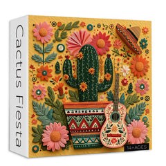 Cactus Fiesta Jigsaw Puzzle 1000 Pieces