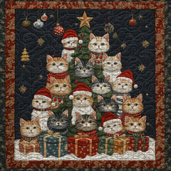 Puzzle de Noël en forme d'arbre pour chat, 1000 pièces
