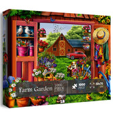 Bauerngarten-Puzzle 1000 Teile