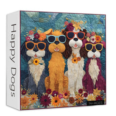 Happy Dogs Jigsaw Puzzle 1000 Pieces