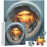 Puzzle en bois 3D Paysage Fantastique 1000 Pièces