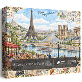 A Love Letter to Paris Jigsaw Puzzle 1000 Piece